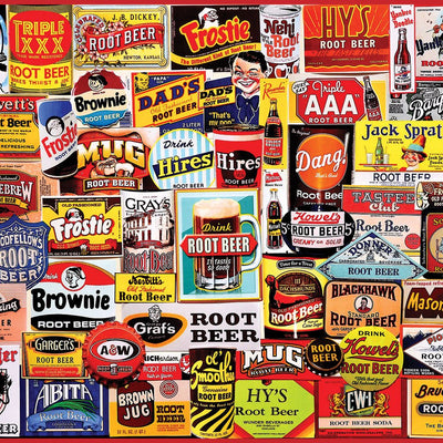 Root Beers (2085pz) - 1000 Piece Jigsaw Puzzle